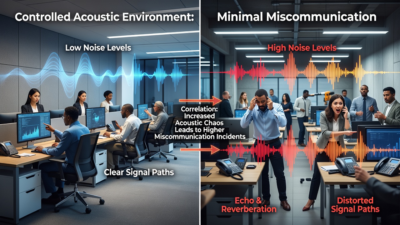 Coaches using headsets and visual boards to communicate with players amid stadium noise