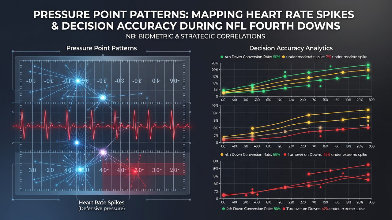 Sensor data illustrating heart rate fluctuations during soccer penalty shootouts and tennis tiebreak points