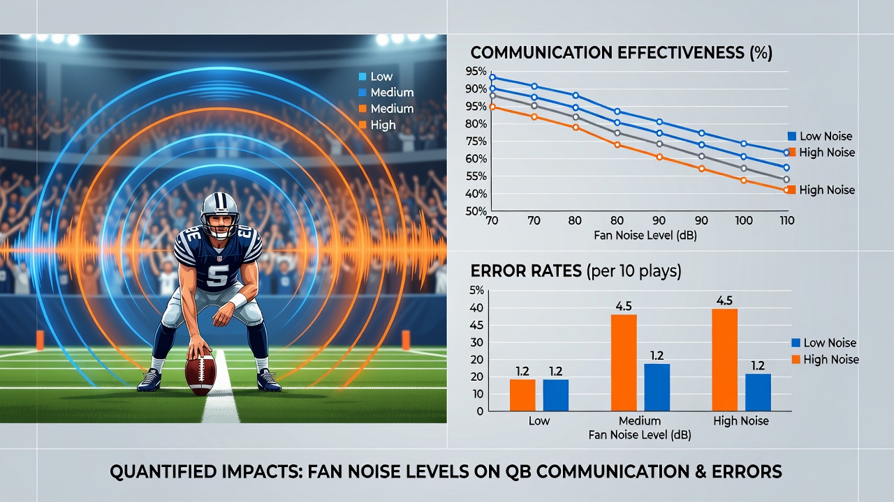 Athletes using hand signals to overcome crowd noise during an intense game