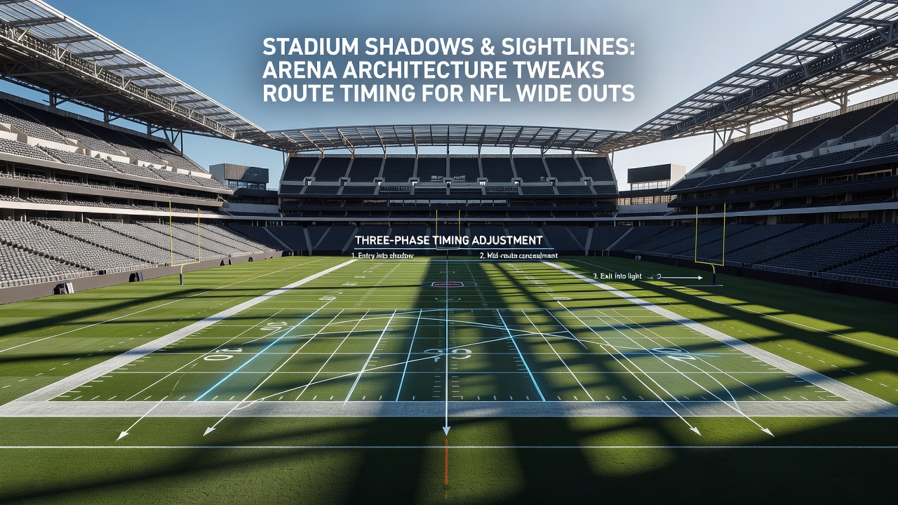 Detailed view of sightline obstructions in multi-purpose arenas affecting player decisions