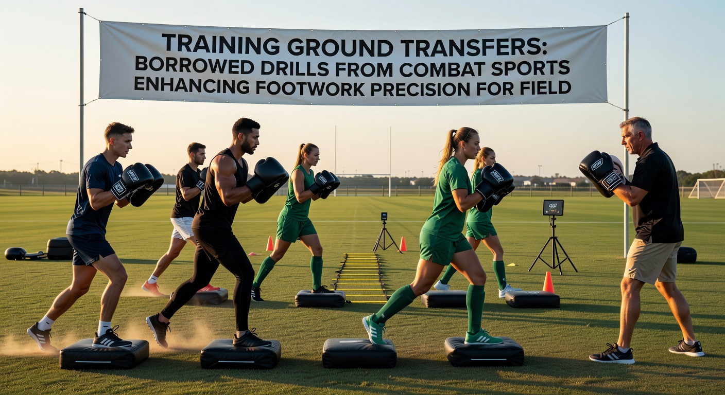 Court athletes performing directional change drills derived from wrestling and boxing footwork during practice